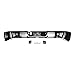 MBI AUTO - Chrome, Steel Rear Step Bumper Complete Assembly for 2013-2018 RAM 2500 3500 13-18, CH1103128