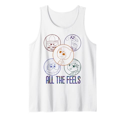 Débardeur Inside Out Disney Pixar All The Feels pour exprimer vos émotions