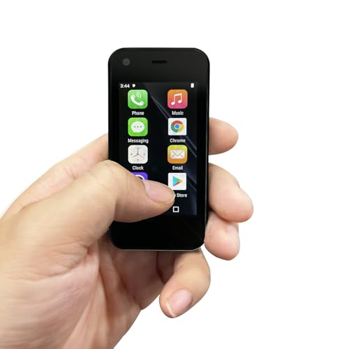 YOHOPE 3G Mini Cellulare Bambini Smartphone Android 9.0 Quad-Core Processore 2GB RAM 16GB ROM 5.0MP Telefono cellulare economico senza contratto (Nero)