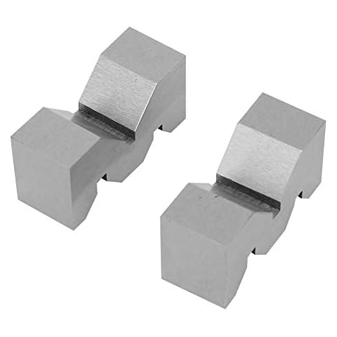 Hochgenaues Karbonstahl, V-block-Regal, 2 Stück, 50 mm Hilfswerkzeug für Plattformmessung Andere Messwerkzeuge Cover
