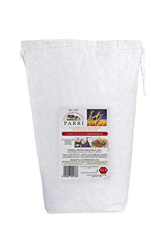 Farina di grano antico Saragolla confezione da 5kg