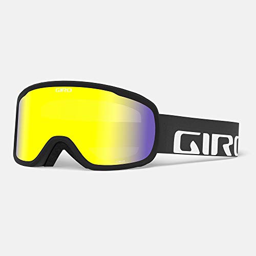 Giro Cruz Ski Goggles - Snowboard Goggles For Men, Women & Youth - Anti-Fog - Otg - Black Wordmark Strap With Yellow Boost Lens #TOP27