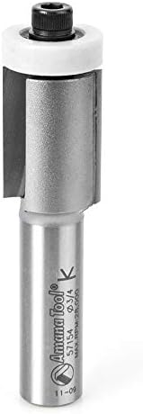 Amana Tool - 57154 Carbide Tipped Sink & Trim with Ultra-Glide Ball Bearing Guide Solid
