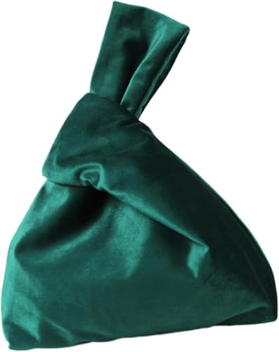 Vintage Tote Bag Cloth Handbag Handheld Bag for Cosmetic Snacks Retro Storage Bag Portable Knot