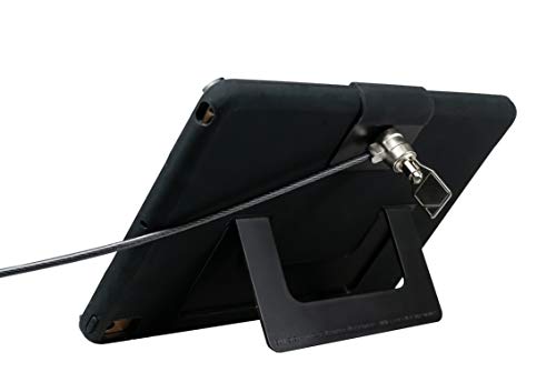 Security Tablet Case – Cta’s Security Case With Kickstand, Rugged Silicone Jacket, And Anti-Theft Galvanized Steel Cable For Ipad 7Th/ 8Th/ 9Th Gen 10.2” #TOP3