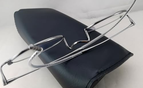 Image of Circleperson Pure Titanium Eyeglasses Vintage round Cable temple Light Weight
