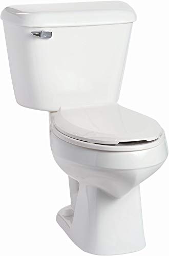 Mansfield Plumbing 138.160.WHT Alto Elongated Front 1.6 Toilet, White