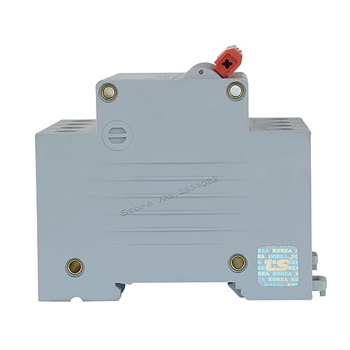 Mini disjoncteur domestique 4 pôles 400V avec fixation rail DIN
