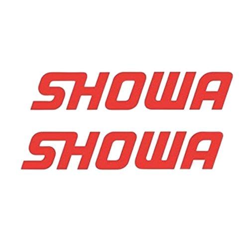 Showa Auto Hood Bumper Front Sides Bike Stickers - Red (Pack 2)-image-14