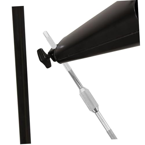 Soporte resistente para campana de percusión con abrazadera de montaje para barra de tambor miniatura 6