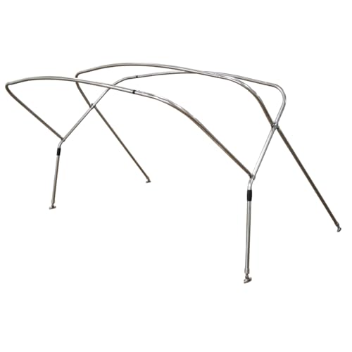 Oceansouth Sailboat Bimini Frame Only - Ø1 316 Stainless Steel Complete Frame with Components (Mounting Width: 106