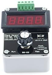 Adjustable Current Voltage Analog Simulator, 0-20mA Signal Generator, DC 0-10V 4-20mA Changeable Current Source for Valve Adjusting PLC Panel LED Testing, Transmitter Output Simulation