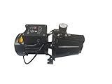 PS&W Smart Shallow Well Jet and booster Pump with integrated controller, 1 HP, 15 GPM, 137ft Max Height, 110V Tankless, no need for pressure tank