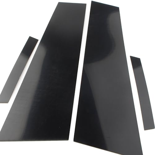 Pilar de puerta para Benz CLS C219 2006-2011, embellecedor negro brillante para lucir en carretera