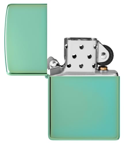 Image of Zippo Classic High Polish Green Pocket Lighter