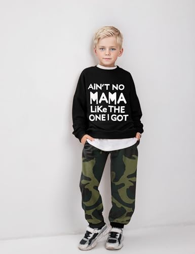 Image of TUEMOS Toddler Boy Clothes Sweatsuits Fall Winters Boy Outfits