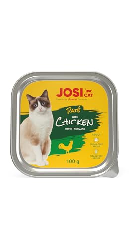 Produktbild von JosiCat Paté mit Huhn Katzen Nassfutter - 32 x 100 g