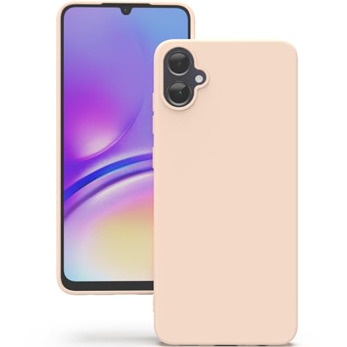 Coque Samsung Galaxy A05 YATWIN en silicone rose clair de protection