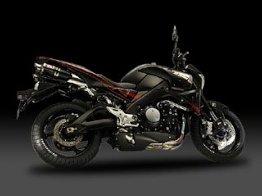 Amazon | ヨシムラ (YOSHIMURA) B-KING Slip-On Oval サイクロン