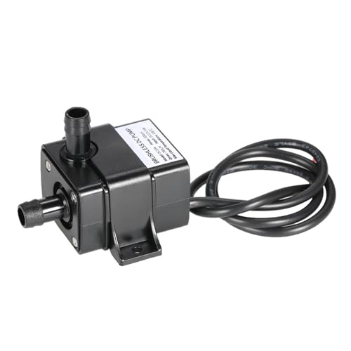Industrial Water Pressure Diaphragm Pump Ultra-quiet Mini DC12V 5W Brushless Submersible Fountain Aquarium Circulating Pump 240L/H