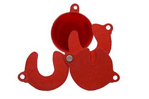 Image of Plastic Universal Multi Device Lockout Ak-Uel-91A, 3.4 X 6 inch, Pack Of 1, Red