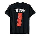 Halloween I'm Bacon Smile Face Costume Shirt T-Shirt