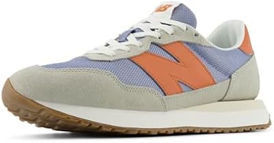New Balance Men's 237 V1 Sneaker, Dusk Shower/Infield Clay, 4 M