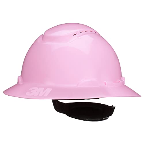 Securefit Hard Hat Securefit H-813Sfv-Uv, Pink, Vented Full Brim Style Safety Helmet With Uvicator Sensor, 4-Point Pressure Diffusion Ratchet Suspension, Ansi Z87.1 #TOP15