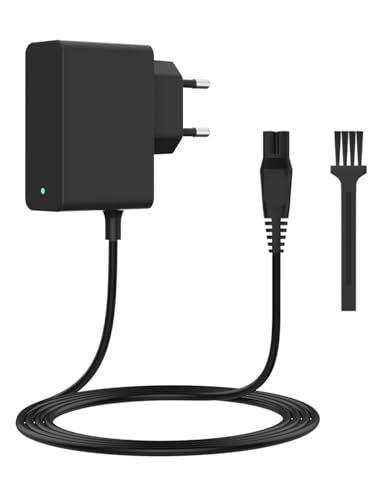 15V Chargeur Tondeuse/Rasoir Compatible avec Philips Norelco HQ8505 Serie 3000 5000 7000 9000, QP6520 QP6510 QP6620 MG5750 MG7790, Adaptateur Secteur avec...