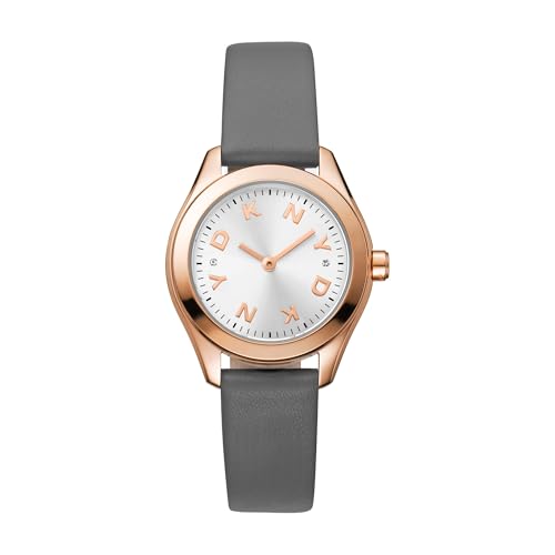 DKNY Quarz Damenuhr Astoria mit Lederarmband