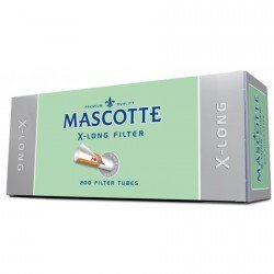 Cigarrillos Mascotte 10000 tubos vacios con filtro doble x-long filter 200 50 cajas de tubos