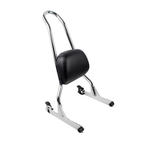 Dossier passager moto amovible avec sissy bar confort pour Fatboy FLSTFB