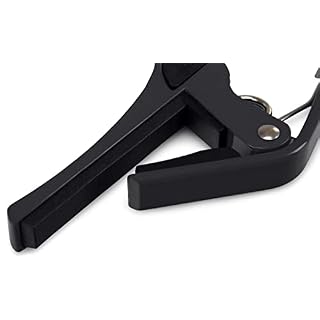 Rocktile QCCB Capo à changement rapide pour guitare classique noir - Les Beatles, Paul McCartney, John Lennon, RIngo Starr, George Harrison Rocktile QCCB Capo à changement rapide pour guitare classique noir – Image 4