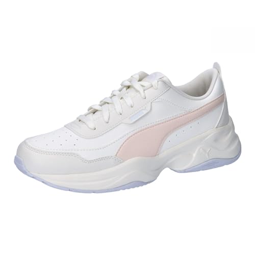 PUMA Cilia Mode, Zapatillas de Deporte Mujer, Warm White-Silver Mist-Rosebay, 36 EU
