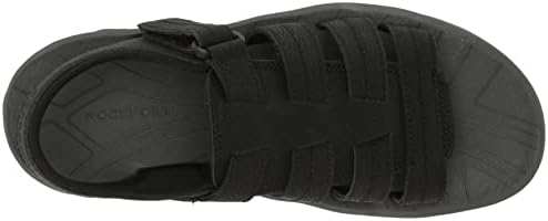 Rockport Men's Byron Fisherman Sandal, Black, 11 | Image 4