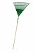 Truper 30456 Tru Tough 48-Inch Plastic Leaf Rake, 22-Inch Head, Wood Handle