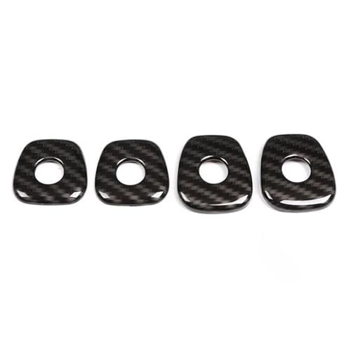 Autocollant pour bouton intérieur de voiture BMW X3 G01 X4 G02 cache-goupille noir