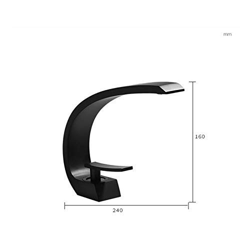 Robinet de lavabo mitigeur noir pour rénover une vasque - 2