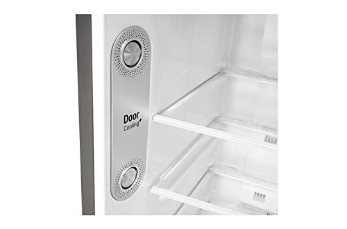 Image of LG 284 L 3 Star Frost Free Double Door Refrigerator(GL-T302RDSU.ADSZEBN, Dazzle Steel, Inverter Compressor)