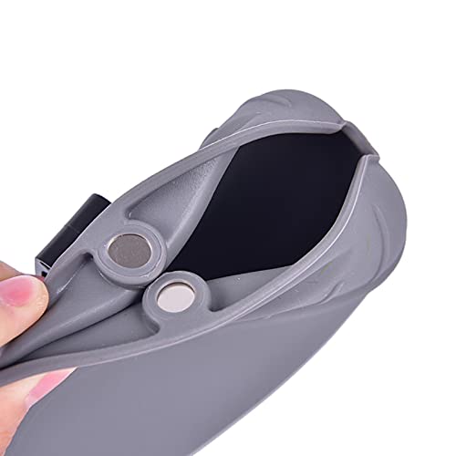 SEIWEI Bolsa de petiscos para cães para treinamento de silicone, fechamento magnético com abertura p