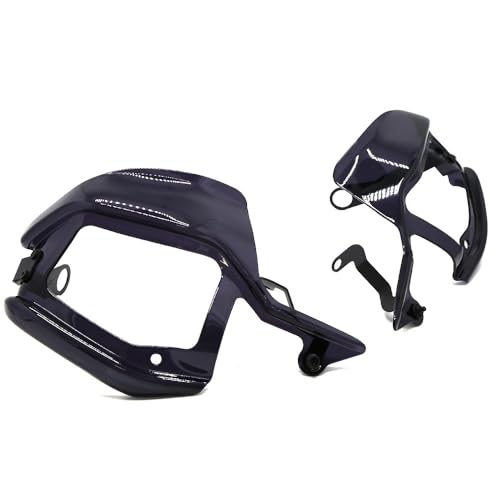 Protège-mains moto anti-vent avec déflecteur et barre de protection guidon