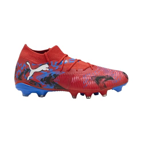 PUMA Mens Future 8 Match Playmakers Firm GroundArtificial Ground Soccer Cleats - Red - Size 10.5 M