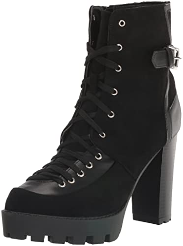 YOKI Women's Lace Up Booties Fashion Boot