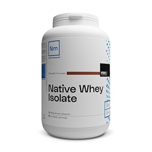 Isolat De Whey Native Low Lactose| Jusqu&rsquo;à 90% de protéines • Lait français • Prise de Muscle • Musculation & Fitness | Nutrimuscle | Chocolat – 1,5kg