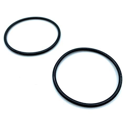 JAM2DAY 2 Replacement Rubber O Rings For Metal Sink, Basin and Bath Plugs (1 3/4" / 45mm) Cover