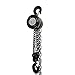 Hand Chain Hoist 2 Ton 4,000 lb Capacity 10FT Lifting Height, Alloy Steel Hoist Lift, Auto Chain Leading & 360Â° Rotation Hook for Warehouse Building Automotive Machinery