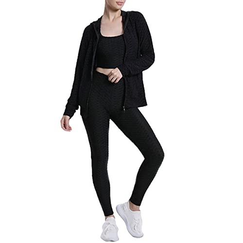 Soutien gorge de sport sans couture ensemble leggings yoga taille haute