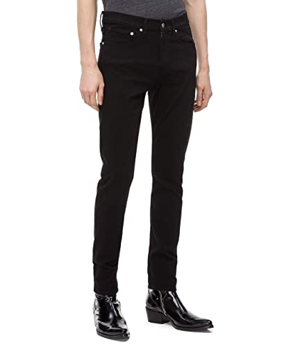 Calvin Klein Jeans Men's CKJ 016 Skinny Fit, Forever Black, 30x30