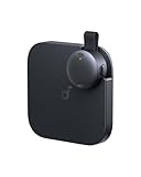 soundcore Work by Anker, tragbarer KI-Sprachrecorder, intelligente KI-Transkription & kombinierte Meeting-Protokolle, Doppeltipp zum Markieren, Kompakt, Datenschutz, Lange Akkulaufzeit(Schwarz)