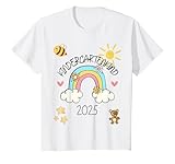 Kinder Kindergarten Kind 2025 Regenbogen Kindergartenkind T-Shirt